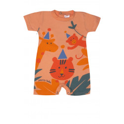 ΒΡΕΦΙΚΟ ΦΟΡΜΑΚΙ ΒΑΜΒΑΚΕΡΟ UNISEX (0-24 ΜΗΝΩΝ) Κ.32926Β-1-9 ΠΟΡΤΟΚΑΛΙ ΖΩΑΚΙΑ